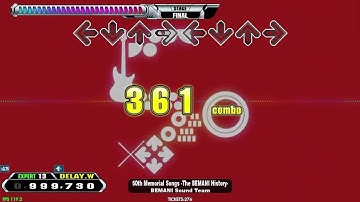 【LV13】DDR / 50th Memorial Songs -The BEMANI History- - EXPERT DOUBLE with handclap