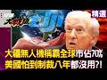 大疆無人機稱霸全球「美國太害怕」制裁八年都沒用？！超低成本＋AI智能「中國技術讓其他同行自愧不如」？！｜#環球大戰線