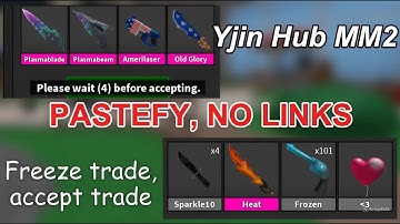 MM2 Best Trade Scam Script! | Yjin Hub | #mm2 #roblox
