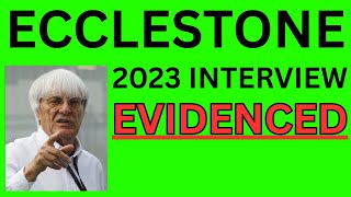 ECCLESTONE INTERVIEW EVIDENCE! #f1 #formula1 #crashgate #lewishamilton
