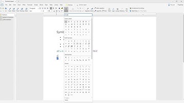 Blockpad | Symbols and Greek letters