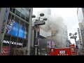 INCÊNDIO DESTRÓI PRÉDIO EM TÓQUIO.