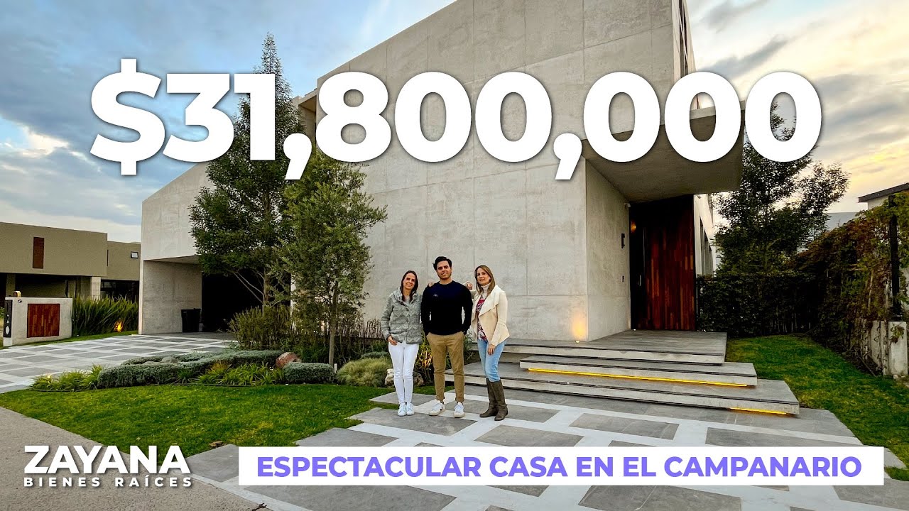 UNA CASA QUE TE DEJARÁ SIN PALABRAS | EL CAMPANARIO | Querétaro | ZAYANA REAL ESTATE