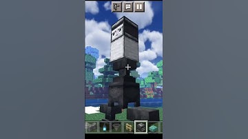 How to Make Robot in Minecraft. #shorts #youtubeshorts #shortvideo #minecraft #viral#trending