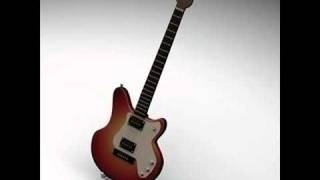 3D Model Electric Guitar Review