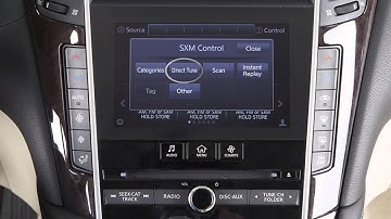 2015 Infiniti Q50 - Audio System with Navigation (if so equipped)