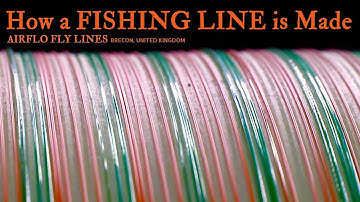 How AIRFLO FLY FISHING LINE is MADE - Behind the scenes at the factory in United Kingdom.