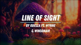 Video thumbnail of "ODEZSA - LINE OF SIGHT LYRICS"