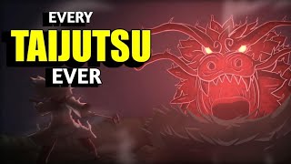 All Taijutsu In Naruto