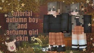 Tutorial Autumn Skin Pixel Gun 3D