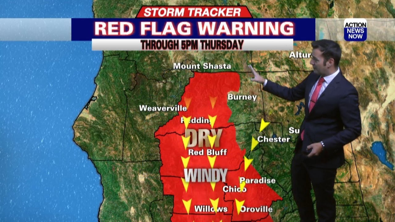 Storm Tracker Forecast: High fire danger today & welcome changes ahead ...