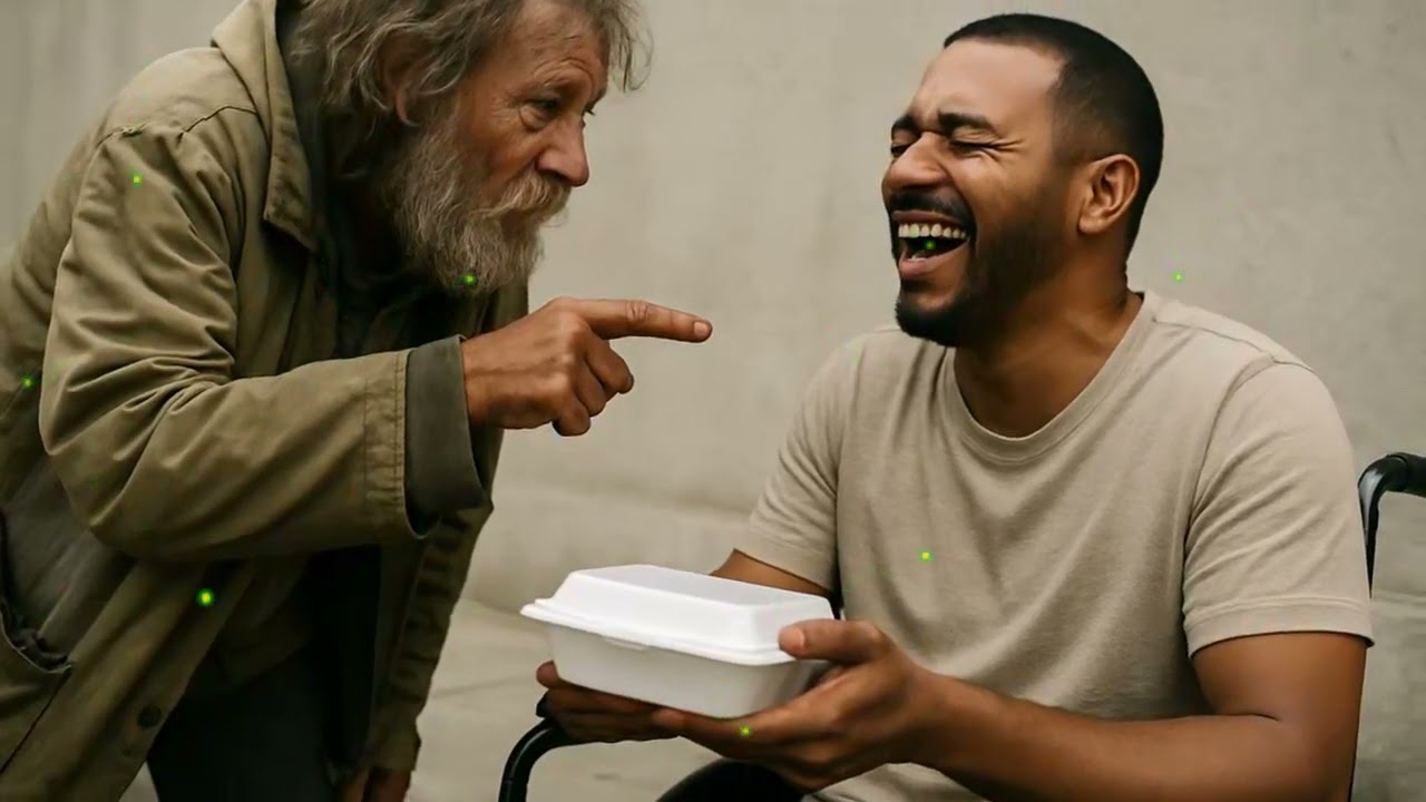 DAME TU LONCHERA… Y TE ENSEÑO A CAMINAR… EL HOMBRE EN SILLA DE RUEDAS RIÓ, PERO LLORÓ DESPUÉS