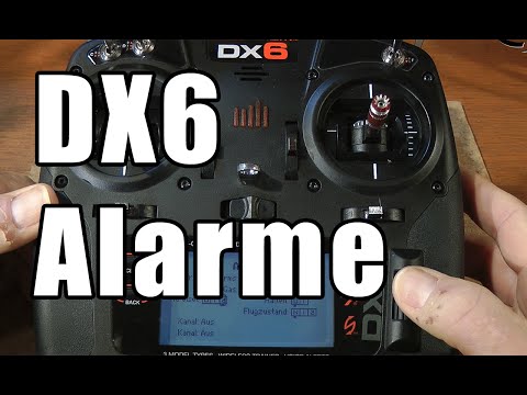 Spektrum DX6 Alarme