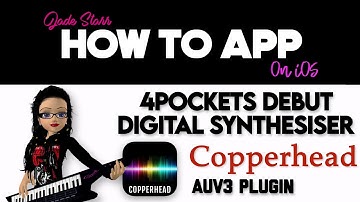 4Pockets Debut digital Synthesiser Copperhead on iOS - How To App on iOS! - EP 776 S11