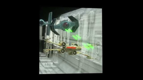 Death Star Trench Run Hologram by Zebra Imaging!