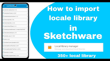 How to import locale library in sketchware #localelibraryinsketchware