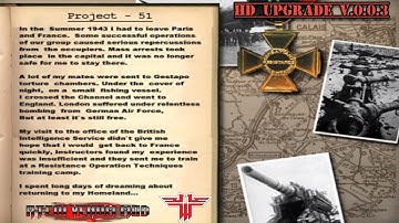 RTCW: Project 51 + mod Textures & Weapons - gameplay PC [04]