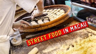 STREET FOOD in Macau, China 🥪 ft Spicy Pork Bun