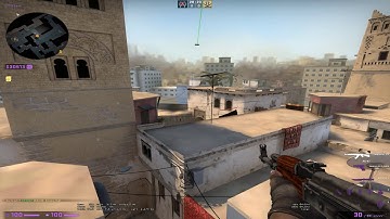 Mirage CT Spawn to B Apps Smoke