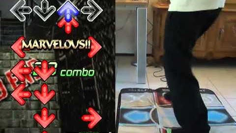 DDR/StepMania - N&S - DEAD END - Heavy / Expert on foam mat
