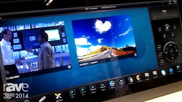 ISE 2014: AMX Talks About Modero X Generation 5 Series Touch Panel