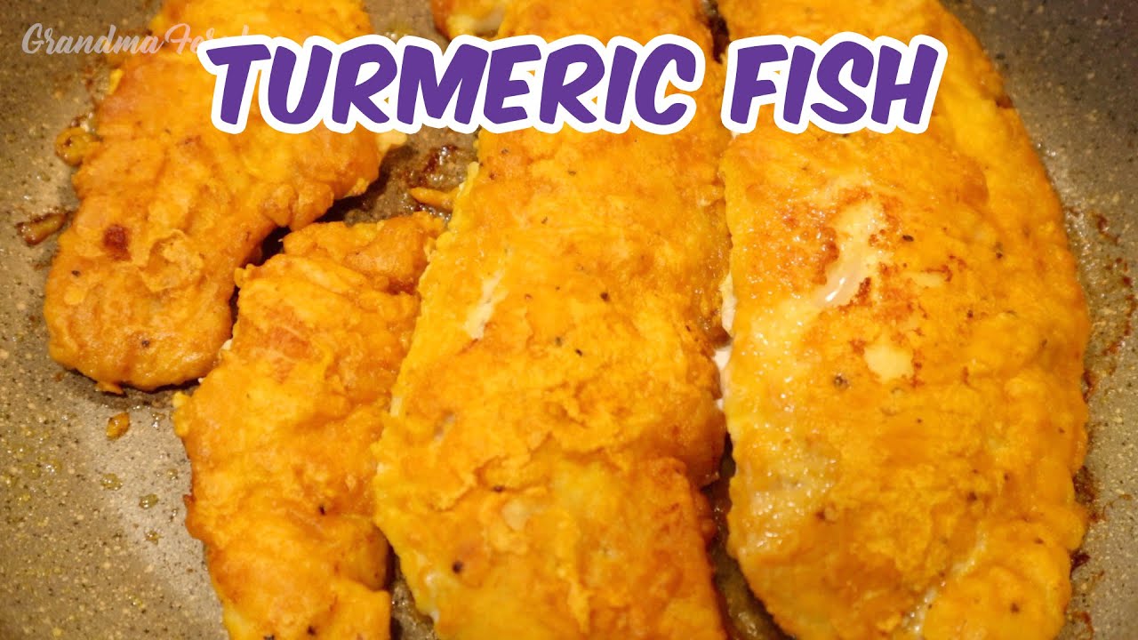 Turmeric Fish Recipe Turmeric Fried Fish YouTube