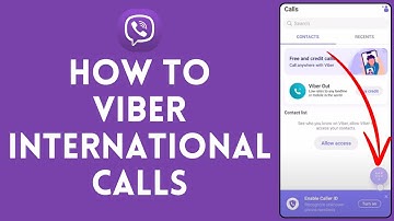 How to Viber International Calls 2024 | Viber Tutorial
