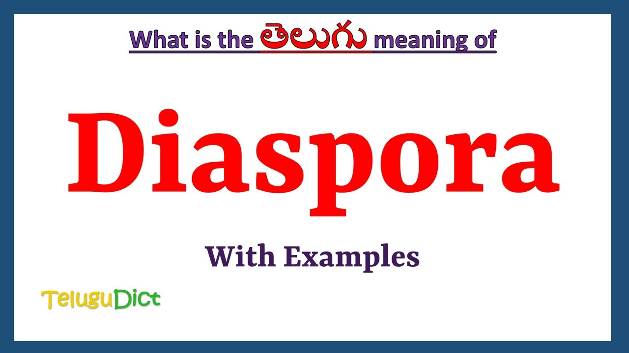 Diaspora Meaning In Telugu Diaspora In Telugu Diaspora In Telugu Diaspora Meaning In Telugu Diaspora In Telugu Diaspora In Telugu