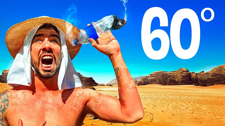 Sobrevivi 24 Horas no Lugar Mais QUENTE da Terra