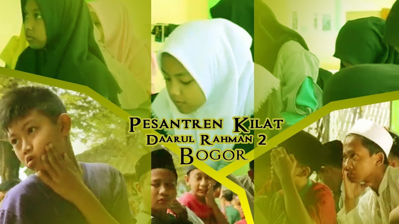 SANLAT (Pesantren Kilat) Santri Baru Ponpes Daarul Rahman