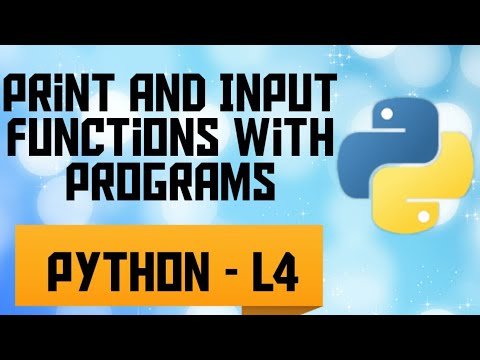 Indentation| Comment | print() | input() | Casting | Programs - YouTube