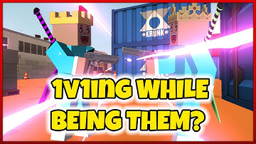 1v1ing Against My Discord Members in Krunker.io While BEING THEM??