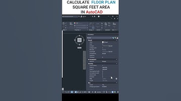 SQUARE FEET AREA in AutoCAD #autocad #engineering #autocadtutorial