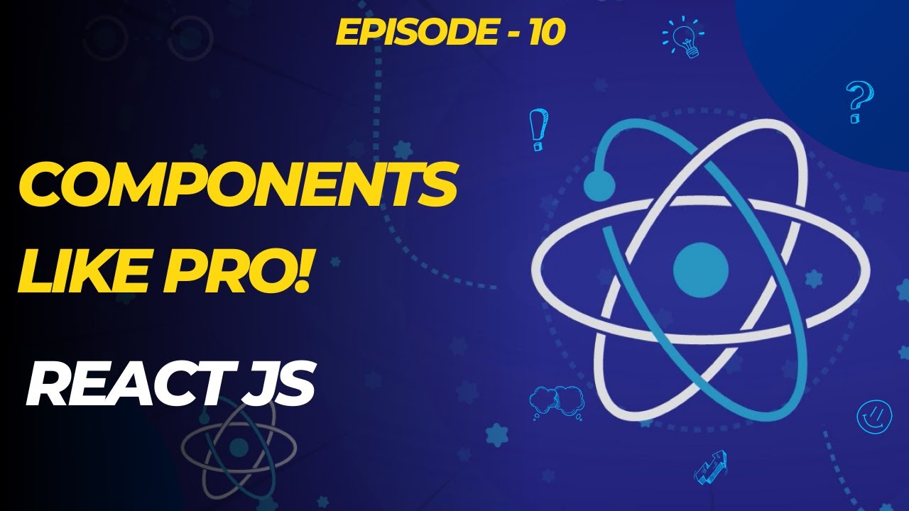 ساخت کامپوننت پیشرفته و استاندارد | React.js Create Component like Pro ...