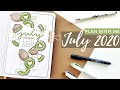 Plan With Me || July 2020 Bullet Journal Setup