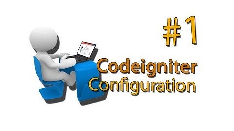 #1 Tutorial CRUD Codeigniter dengan Template AdminLTE (Konfigurasi Codeigniter)