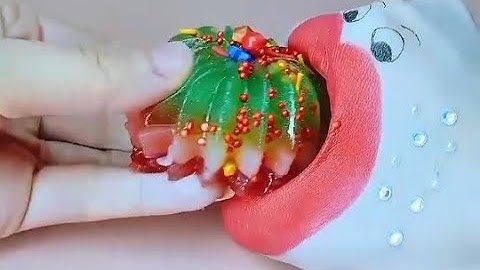 ASMR MUKBANG Watermelon Desserts  Cutting Rainbow. Lollipop Cutting Rainbow. Gummy candy. 🍬🍭
