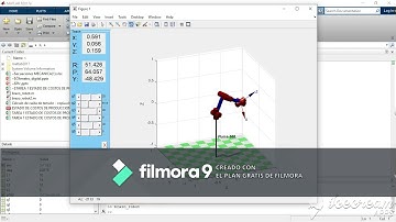 Simulación de brazo robotico en matlab