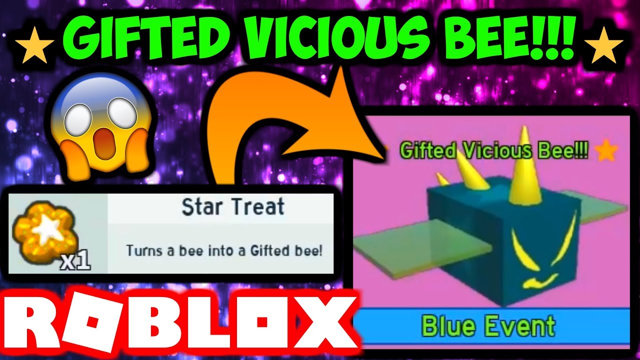 I Got The Gifted Vicious Bee Bee Swarm Simulator Roblox Youtube - unlocking gifted vicious puppy bee roblox bee swarm