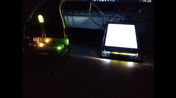 Led controlling with Nextion display programming