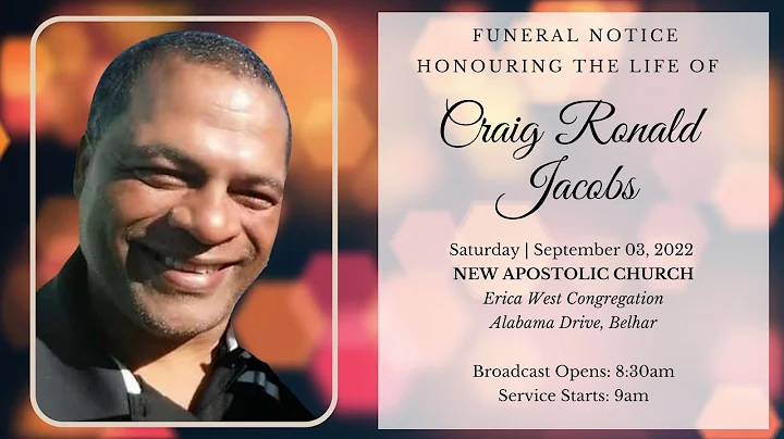 Craig Ronald Jacobs