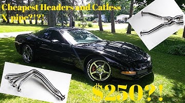 $250 Headers and X-Pipe?! Any Good?? Open Headers Start! 1999 Corvette