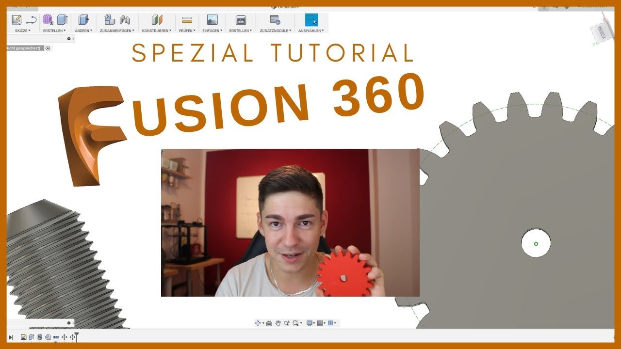 New Update Fusion 360 | Gewinde, Zahnräder, Abhängigkeiten und Insidertipps! (Spezial Tutorial)