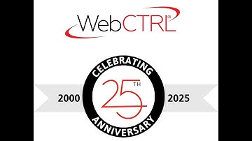 WebCTRL -25th Anniversary!