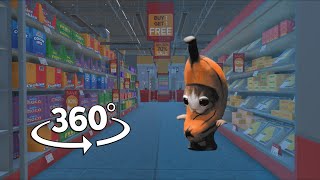 Banana Cat 360° - Supermarket | VR/360° Experience