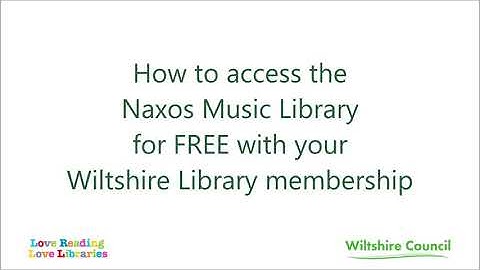 Getting started with Naxos Music Library, August 2020