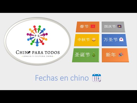 Fechas en chino