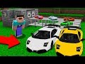 SUPER CAR FACTORY! In Minecraft : NOOB vs PRO