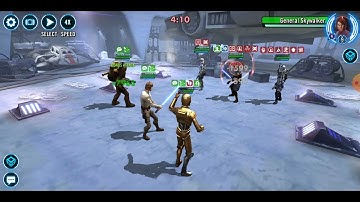[3v3] CLS/Chewpio/C-3PO (target lock) vs. GAS/Rex/Fives: 55 banners