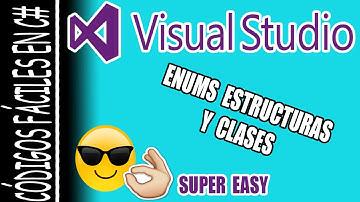 CÓDIGOS FÁCILES EN C# | Enums Estructuras y Clases - Por DavidTech